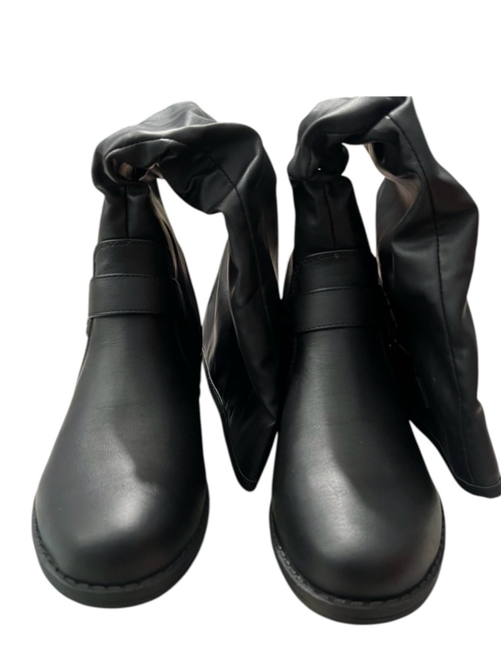 Journee collection black knee high boots